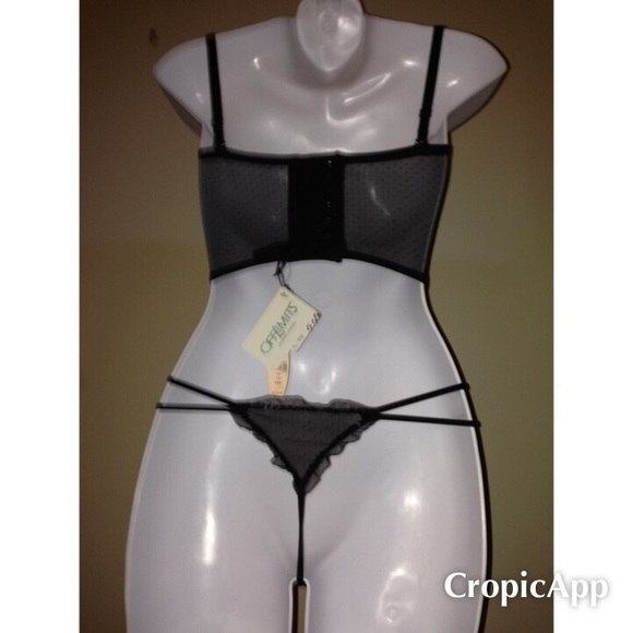 Off Limits Corset, Bra & G String set. Italy. - Picture 2 of 9